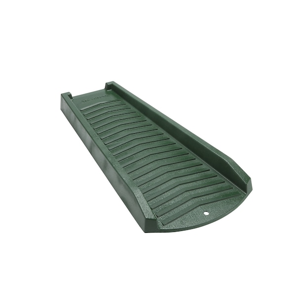 Amerimax Home Products Amerimax 2.5 in. H X 11.5 in. W X 24 in. L Green Vinyl Splash Block 3012-12 - main